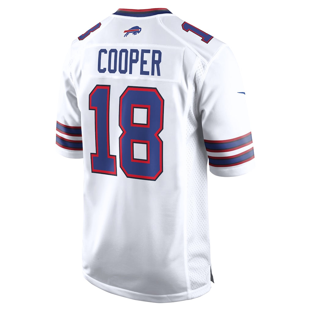 Mdoa B.Bills #18 Amari Cooper White Game Jersey