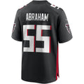 Mdoa A.Falcons #55 John Abraham Black Game Retired Player Jersey