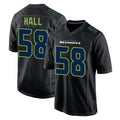 S.Seahawks #58 Derick Hall Player Black Limited Fashion Home Game Mdoa Stitched Jerseys