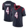 H.Texans #4 Woody Marks Player Navy Limited Vapor Untouchable Home Game Mdoa Stitched Jerseys