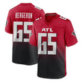 A.Falcons #65 Matthew Bergeron Player Red Home Game Mdoa Stitched Jerseys