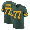 GB.Packers #77 Jordan Morgan Player Green Alternate Home Game Mdoa Stitched Jerseys