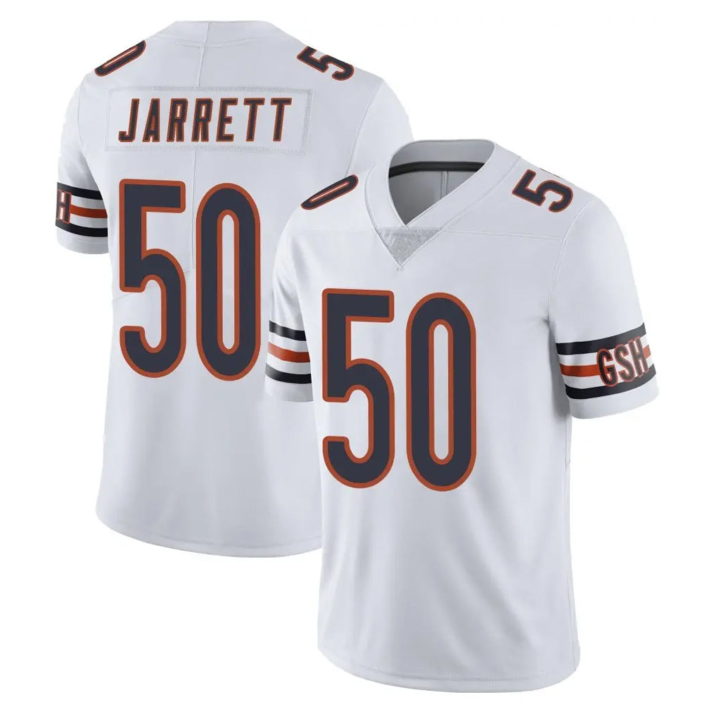 C.Bears #50 Grady Jarrett Player White Vapor Untouchable Limited Home Game Mdoa Stitched Jerseys