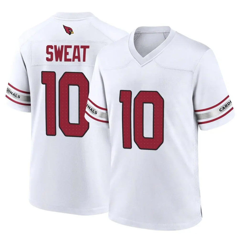 A.Cardinals #10 Josh Sweat Player White Home Game Mdoa Stitched Jerseys
