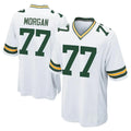 GB.Packers #77 Jordan Morgan Player White Home Game Mdoa Stitched Jerseys