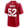 Mdoa A.Cardinals #52 Jordan Burch Cardinal Team Game Jersey
