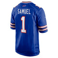 Mdoa B.Bills #1 Curtis Samuel Royal Game Jersey
