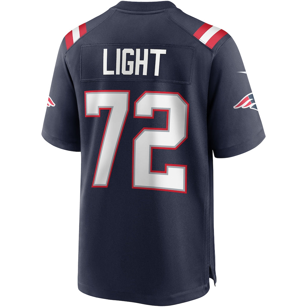 Mdoa NE.Patriots #72 Matt Light Navy Game Retired Player Jersey