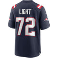 Mdoa NE.Patriots #72 Matt Light Navy Game Retired Player Jersey