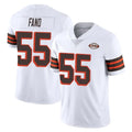 C.Browns #55 Spencer Fano Player White Limited  Vapor 1946 Collection Alternate Game Mdoa Stitched Jerseys