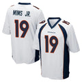 D.Broncos #19 Marvin Mims Jr. Player White Game Mdoa Stitched Jerseys