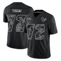 H.Texans #72 Tommy Togiai Player Black Limited 2026 Salute to Service Home Game Mdoa Stitched Jerseys