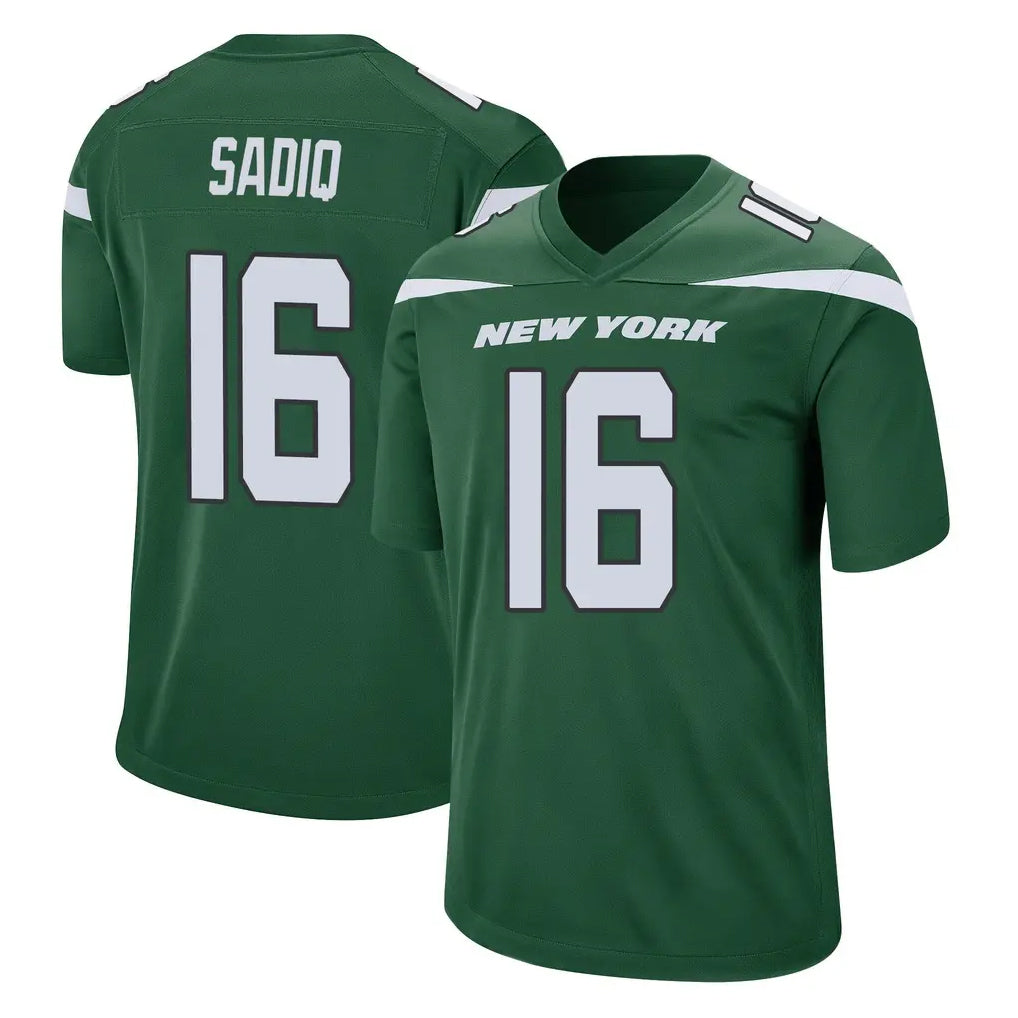 NY.Jets #16 Kenyon Sadiq Player Green Home Game Mdoa Stitched Jerseys