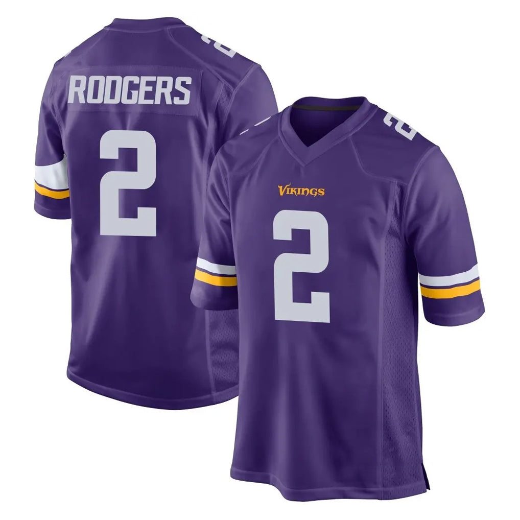 MN.Vikings #2 Isaiah Rodgers Player Purple Home Game Mdoa Stitched Jerseys