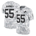 D.Lions #55 Derrick Barnes Player Arctic Camo Salute To Service Limited Mdoa Stitched Jerseys