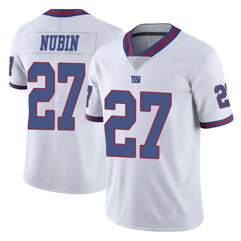 NY.Giants #27 Tyler Nubin Player White Color Rush Home Game Mdoa Stitched Jerseys