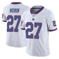 NY.Giants #27 Tyler Nubin Player White Color Rush Home Game Mdoa Stitched Jerseys