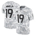 D.Broncos #19 Marvin Mims Jr. Player Arctic Camo Salute To Service Limited Mdoa Stitched Jerseys