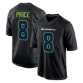 S.Seahawks #8 Jadarian Price Player Black Limited Fashion Home Game Mdoa Stitched Jerseys