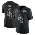 KC.Chiefs #4 Rashee Rice Player Black Limited 2026 Salute to Service Home Game Stitched Jerseys