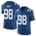 IN.Colts #98 Arden Key Player Royal Limited Vapor Untouchable Home Game Mdoa Stitched Jerseys