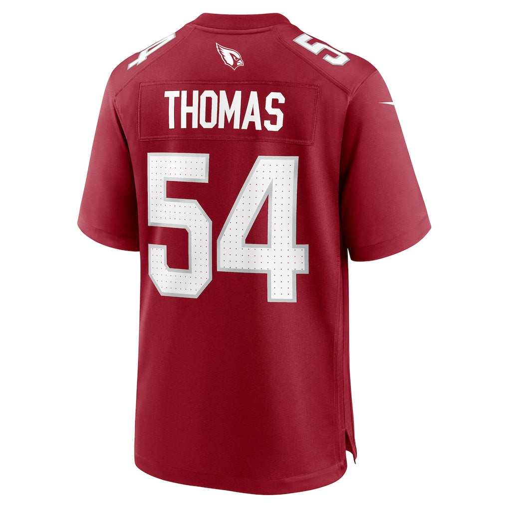 Mdoa A.Cardinals #54 Xavier Thomas Cardinal Team Game Jersey