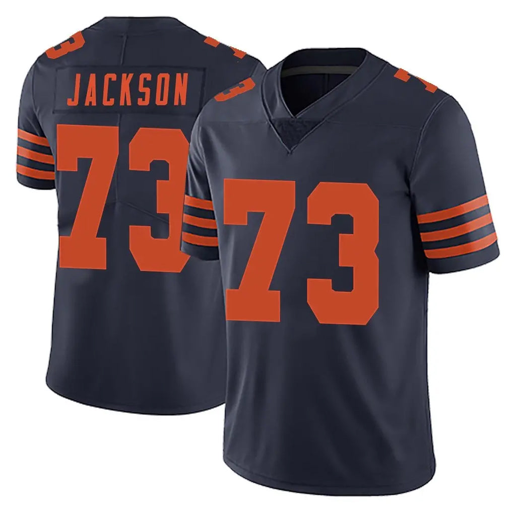 C.Bears #73 Jonah Jackson Player Navy Blue Alternate Vapor Untouchable Limited Mdoa Stitched Jerseys