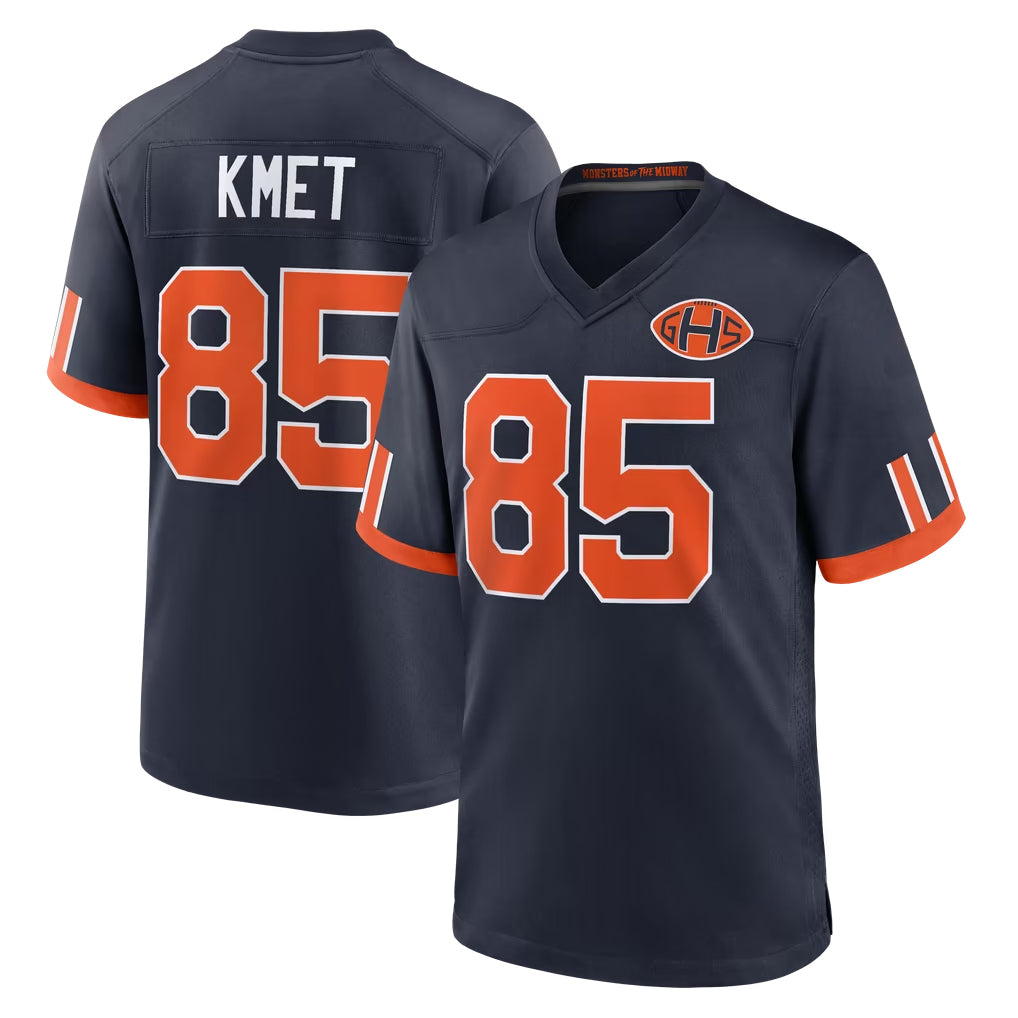 C.Bears #85 Cole Kmet Player Navy 2026 Rivalries Collection Home Game Mdoa Stitched Jerseys