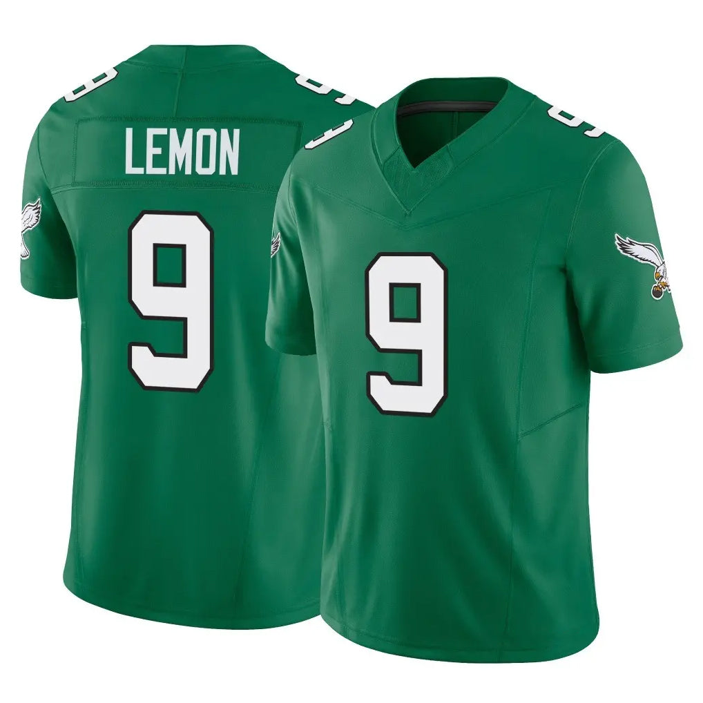 P.Eagles #9 Makai Lemon Player Green Kelly Alternate Vapor F.U.S.E. Home Game Mdoa Stitched Jerseys
