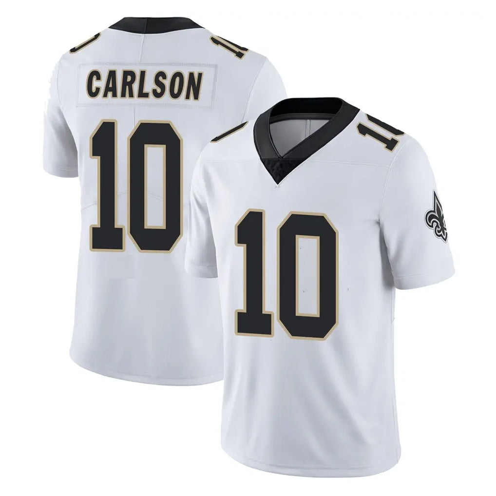 NO.Saints #10 Daniel Carlson Player White Limited Vapor Untouchable Home Game Mdoa Stitched Jerseys
