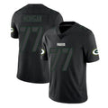 GB.Packers #77 Jordan Morgan Player Black Impact Limited Home Game Mdoa Stitched Jerseys