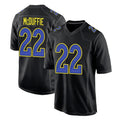 LA.Rams #22 Trent McDuffie Player Black Fashion Limited Home Game Mdoa Stitched Jerseys