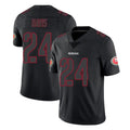 SF.49ers #24 Ashtyn Davis Player Black Impact Limited Home Game Mdoa Stitched Jerseys