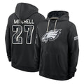 P.Eagles #27 Quinyon Mitchell Player 2026 Black Logo Pullover Hoodies Limited Game Mdoa Stitched Jerseys