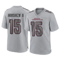 A.Cardinals #15 Gardner Minshew II Player Gray Atmosphere Fashion Home Game Mdoa Stitched Jerseys