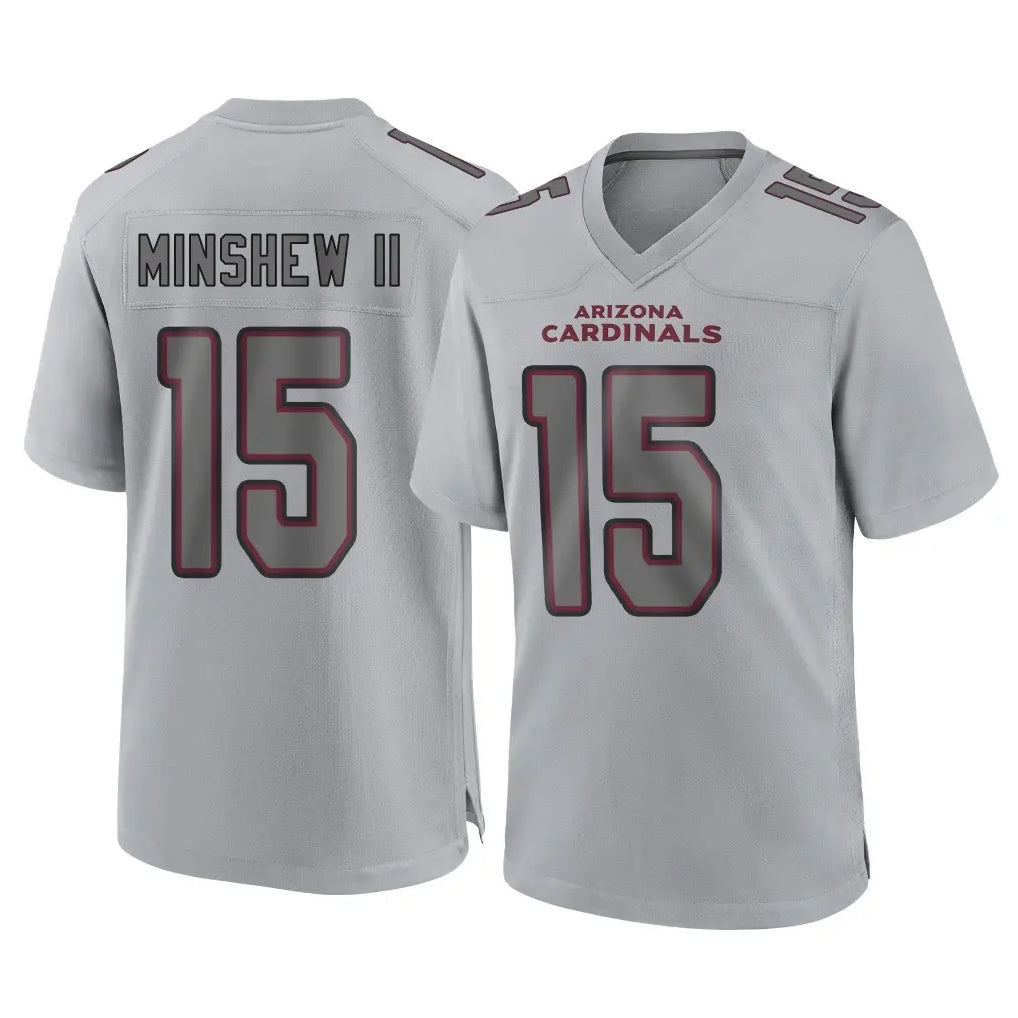 A.Cardinals #15 Gardner Minshew II Player Gray Atmosphere Fashion Home Game Mdoa Stitched Jerseys