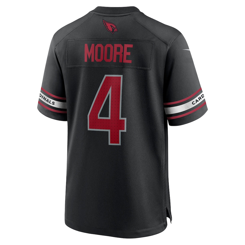 Mdoa A.Cardinals #4 Rondale Moore Black Game Jersey