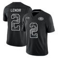 SF.49ers #2 Deommodore Lenoir Player Black Limited 2026 Salute to Service Home Game Mdoa Stitched Jerseys
