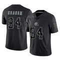 C.Browns #94 Mason Graham Player Black Reflective Home Game Mdoa Stitched Jerseys