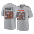 C.Bears #58 Darnell Wright Player Gray Atmosphere Fashion Game Mdoa Stitched Jerseys