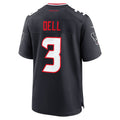 Mdoa H.Texans #3 Tank Dell Navy Game Jersey