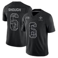 Mdoa NO.Saints #6 Tyler Shough Player Black Limited 2026 Salute to Service Home Game Stitched Jerseys