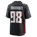 Mdoa A.Falcons #98 Ruke Orhorhoro Black Game Retired Player Jersey