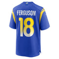 Mdoa LA.Rams #18 Terrance Ferguson Royal Team Game Jersey