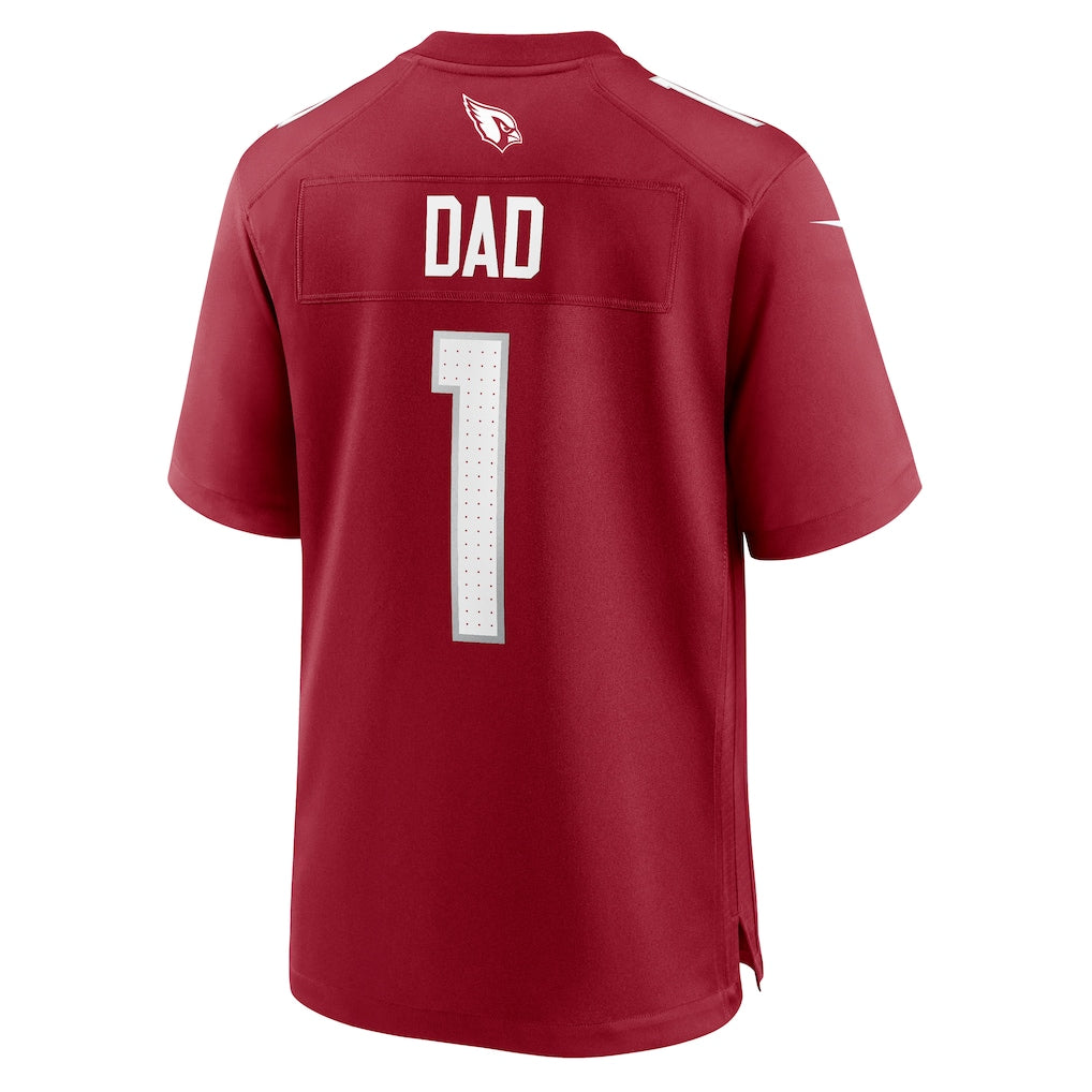 Mdoa A.Cardinals #1 Dad Cardinal Team Game Jersey