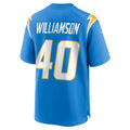 Mdoa LA.Chargers #40 Kendall Williamson Powder Blue Team Game Jersey