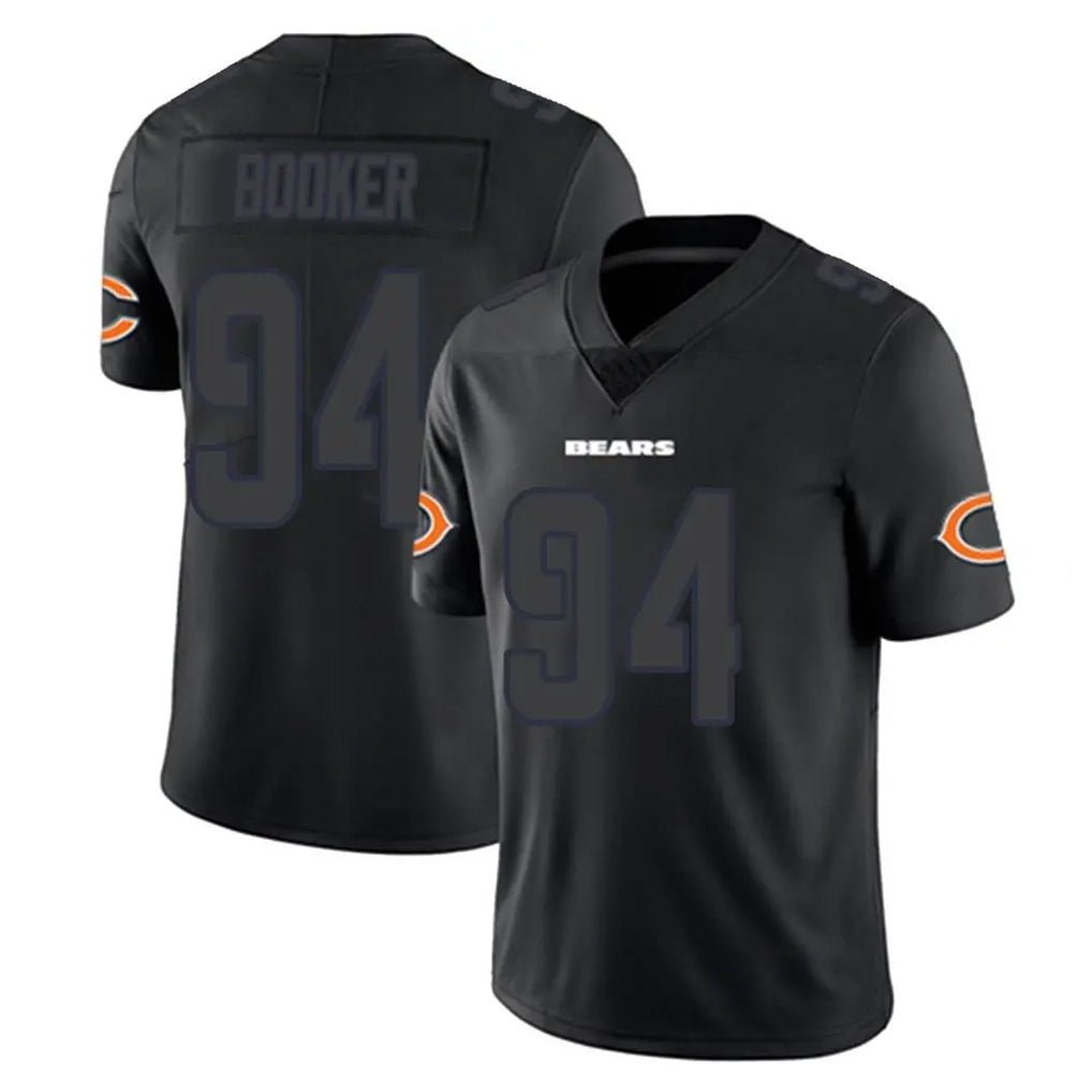 C.Bears #94 Austin Booker Player Black Impact Limited Game Mdoa Stitched Jerseys