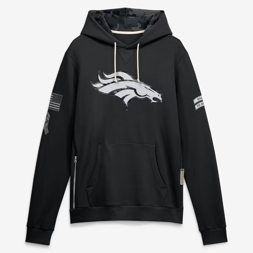 D.Broncos 2026 Black Logo Pullover Hoodies Limited Game Mdoa Stitched Jerseys