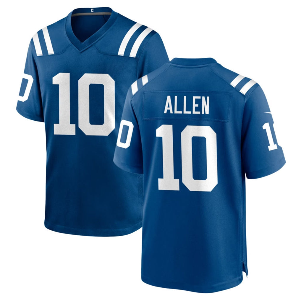 IN.Colts #10 Keenan Allen Player Royal Home Game Mdoa Stitched Jerseys