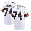 C.Browns #74 Elgton Jenkins Player White Home Game Mdoa Stitched Jerseys